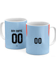 Mug with the Japan 2026 Training football shirt design by RIPA Football