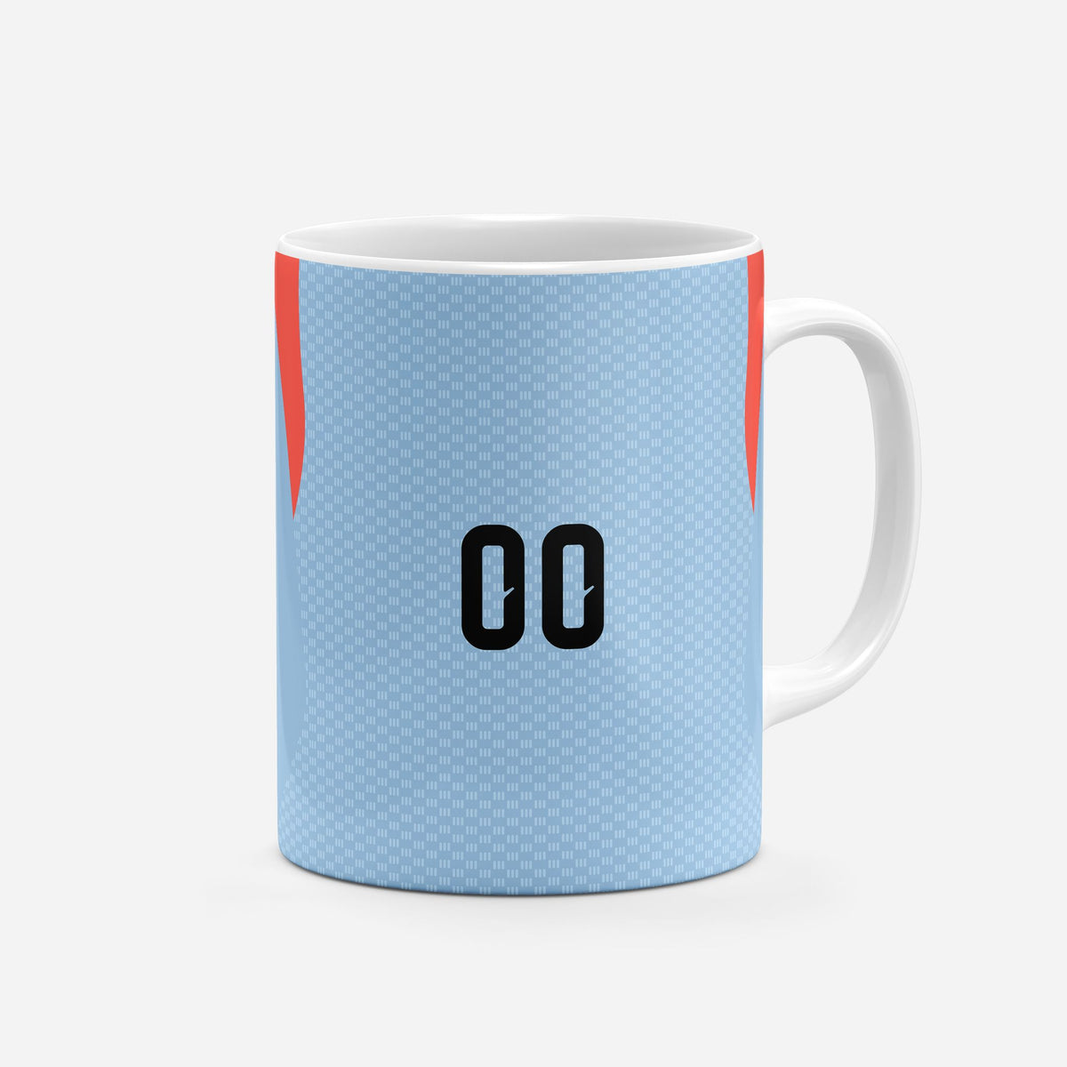 Mug with the Japan 2026 Training football shirt design by RIPA Football