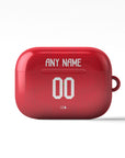 AirPods case with the Jordan 2026 Away football shirt design by RIPA Football