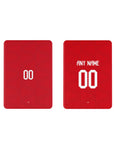 iPad case with the Jordan 2026 Away football shirt design by RIPA Football