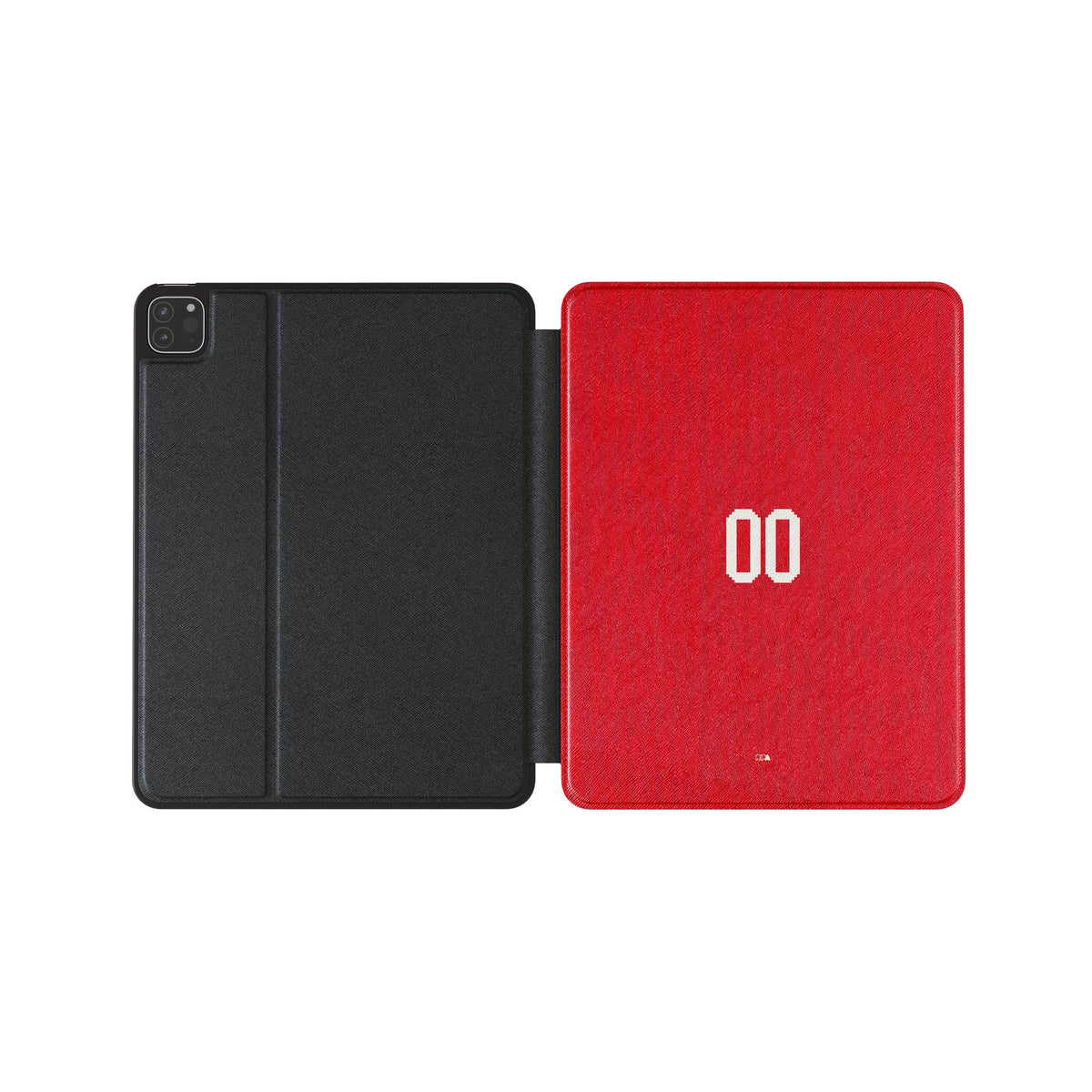 iPad case with the Jordan 2026 Away football shirt design by RIPA Football
