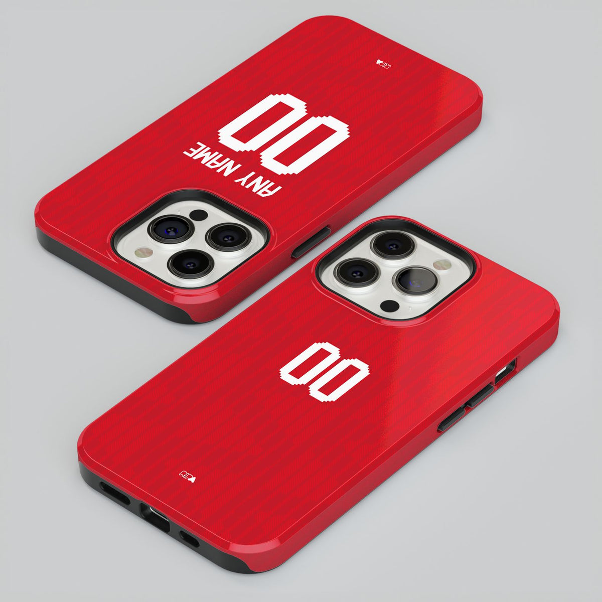 Phone case with the Jordan 2026 Away football shirt design by RIPA Football