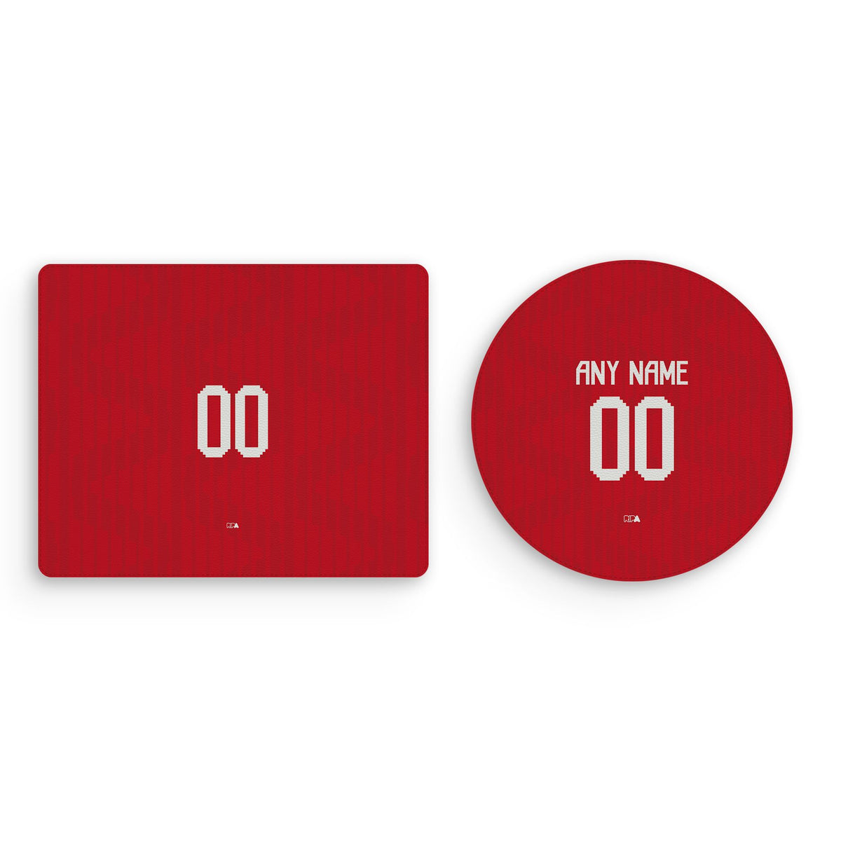 Mouse pad with the Jordan 2026 Away football shirt design by RIPA Football