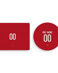 Mouse pad with the Jordan 2026 Away football shirt design by RIPA Football