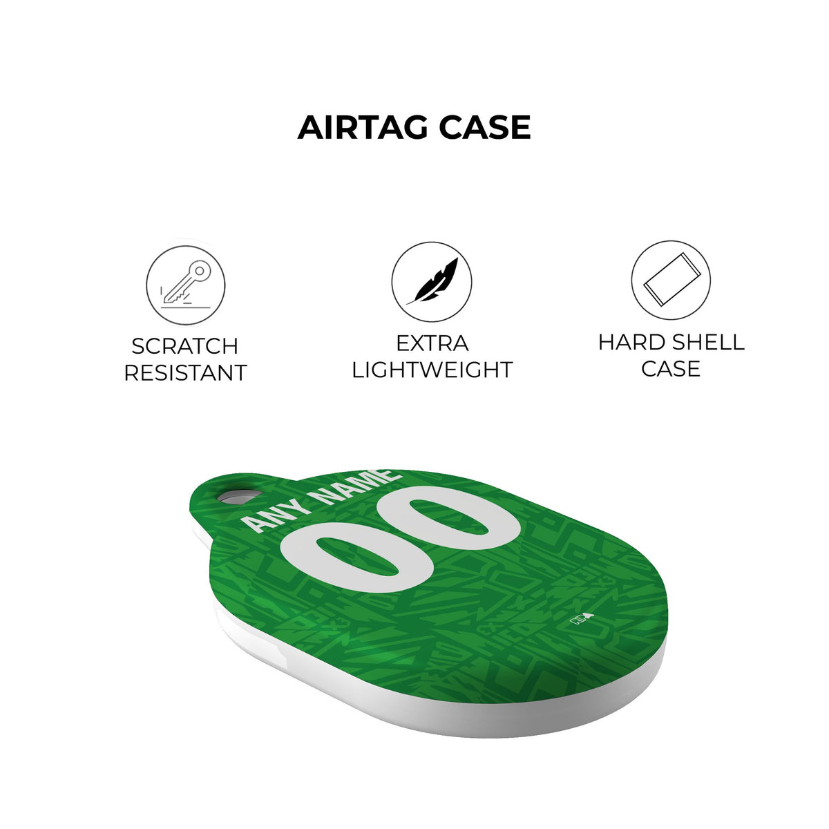 AirTag holder with the Mexico 1994 Home football shirt design by RIPA Football