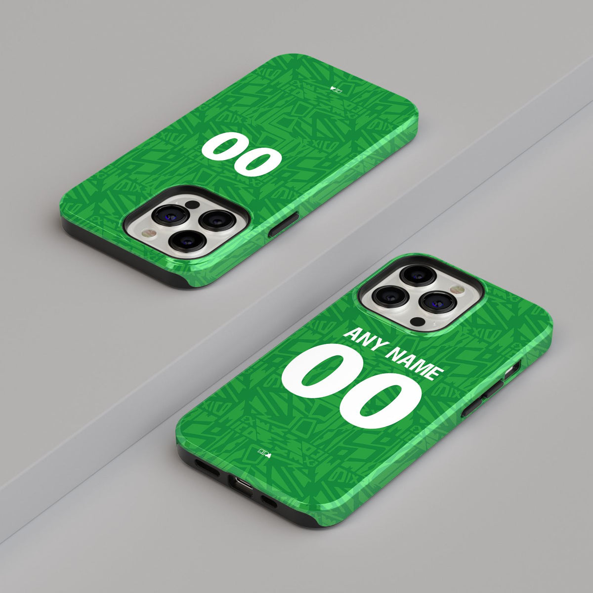 Phone case with the Mexico 1994 Home football shirt design by RIPA Football