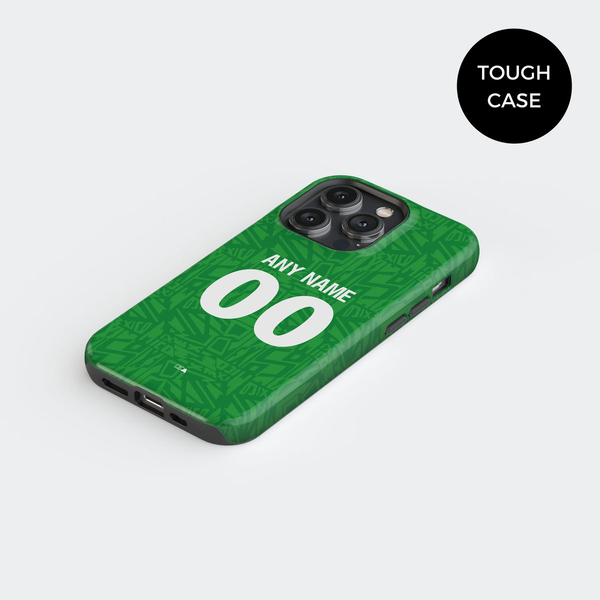 Phone case with the Mexico 1994 Home football shirt design by RIPA Football