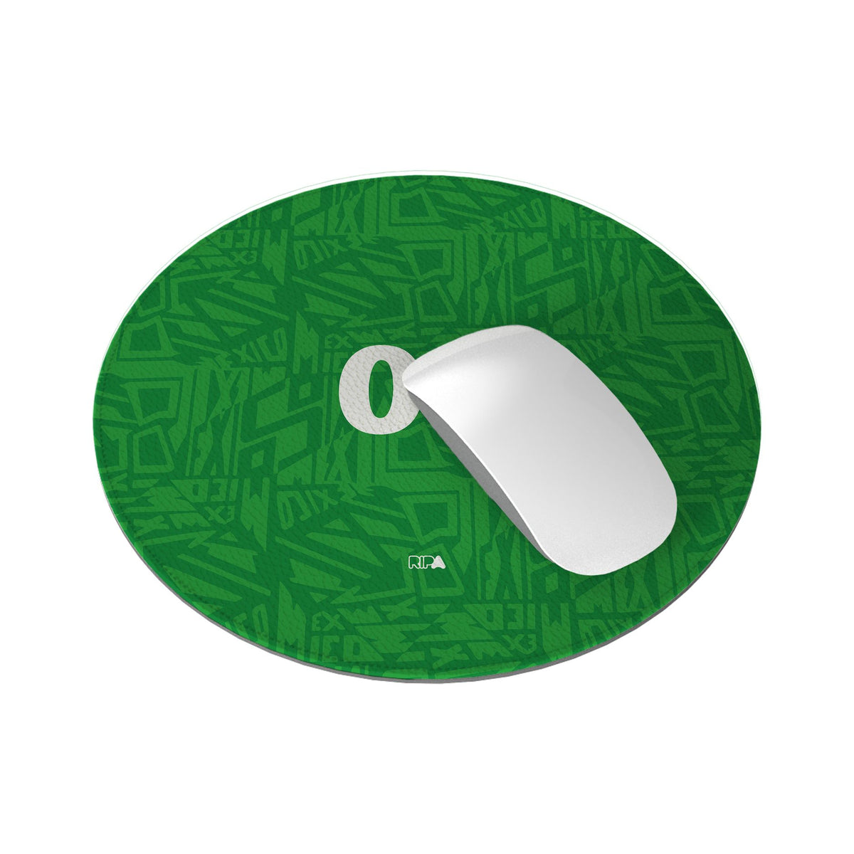 Mouse pad with the Mexico 1994 Home football shirt design by RIPA Football