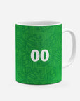 Mug with the Mexico 1994 Home football shirt design by RIPA Football