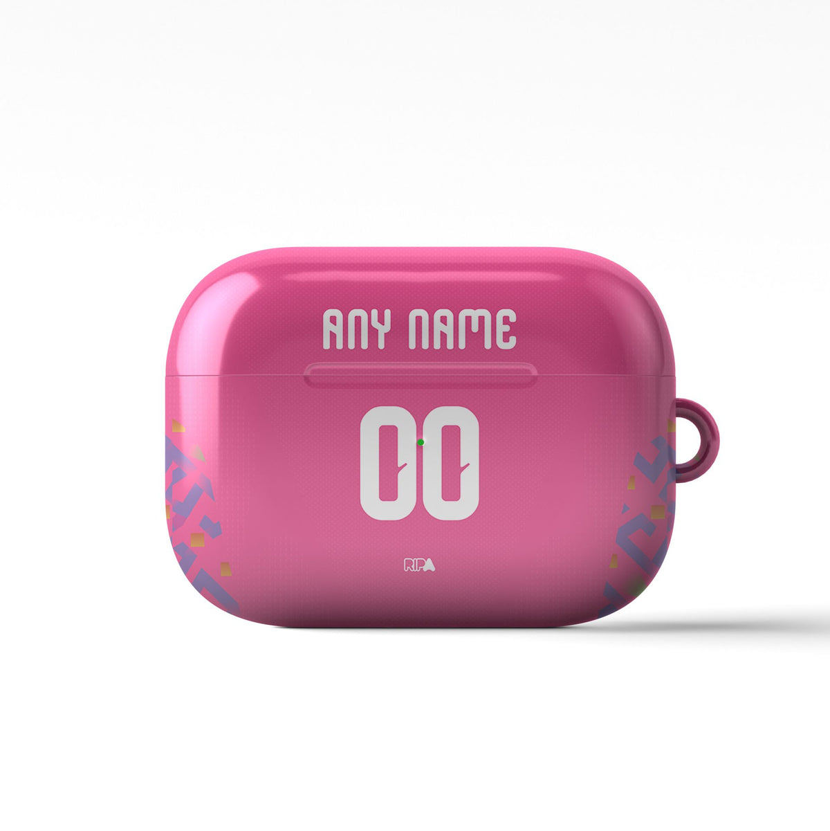 AirPods case with the Mexico 2026 Goalkeeper football shirt design by RIPA Football