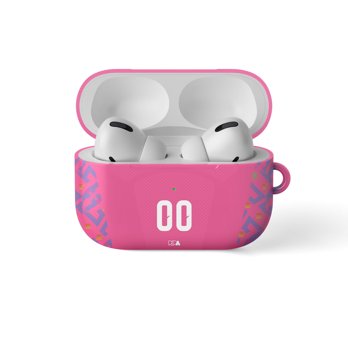 AirPods case with the Mexico 2026 Goalkeeper football shirt design by RIPA Football