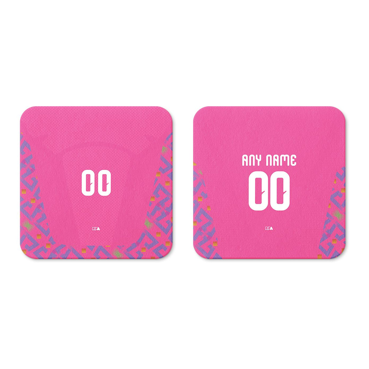 Coaster with the Mexico 2026 Goalkeeper football shirt design by RIPA Football