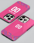 Phone case with the Mexico 2026 Goalkeeper football shirt design by RIPA Football