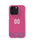 Phone case with the Mexico 2026 Goalkeeper football shirt design by RIPA Football