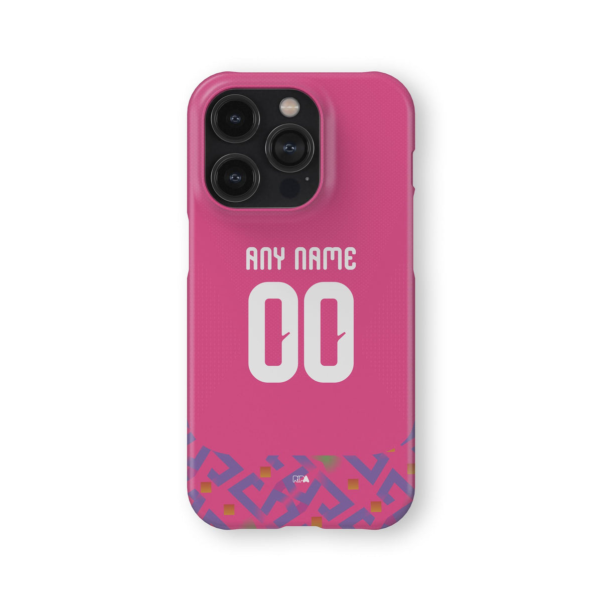 Phone case with the Mexico 2026 Goalkeeper football shirt design by RIPA Football