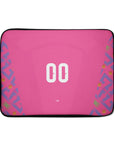 Laptop sleeve with the Mexico 2026 Goalkeeper football shirt design by RIPA Football