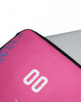Laptop sleeve with the Mexico 2026 Goalkeeper football shirt design by RIPA Football