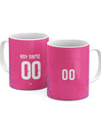 Mug with the Mexico 2026 Goalkeeper football shirt design by RIPA Football