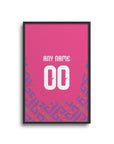 Print with the Mexico 2026 Goalkeeper football shirt design by RIPA Football