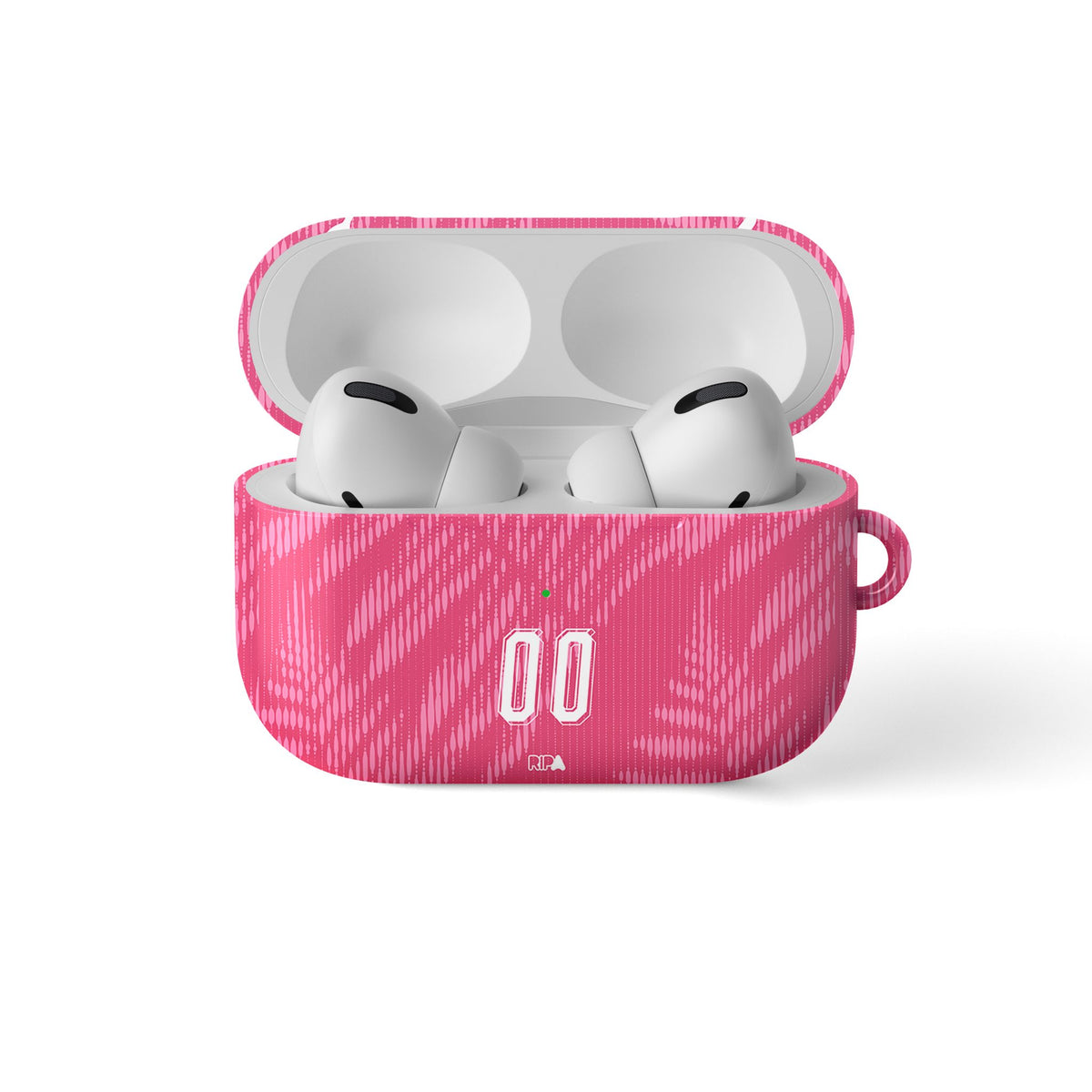 AirPods case with the New Zealand 2026 Goalkeeper football shirt design by RIPA Football