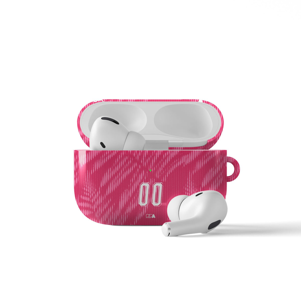 AirPods case with the New Zealand 2026 Goalkeeper football shirt design by RIPA Football
