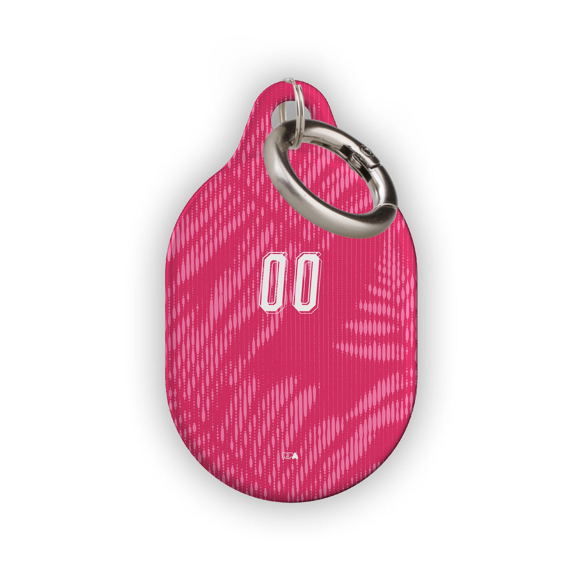 AirTag holder with the New Zealand 2026 Goalkeeper football shirt design by RIPA Football