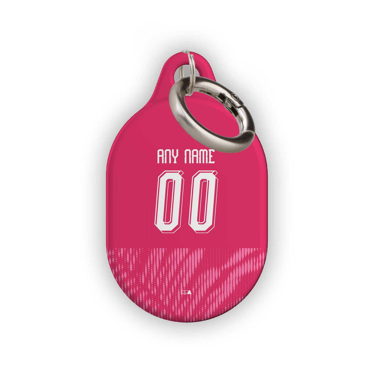 AirTag holder with the New Zealand 2026 Goalkeeper football shirt design by RIPA Football