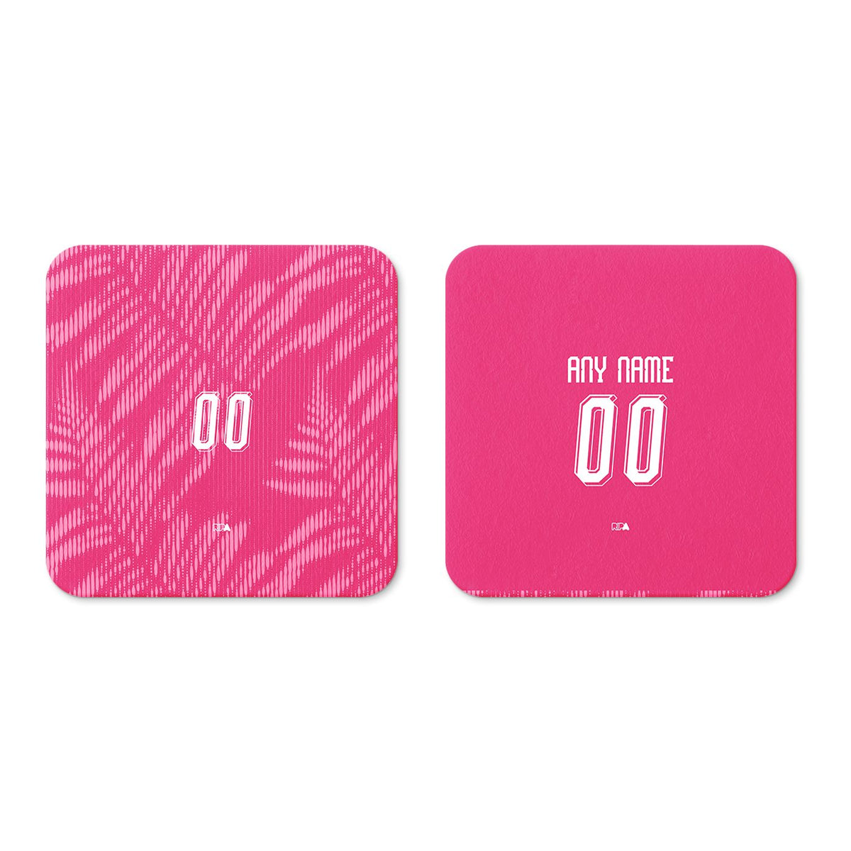 Coaster with the New Zealand 2026 Goalkeeper football shirt design by RIPA Football