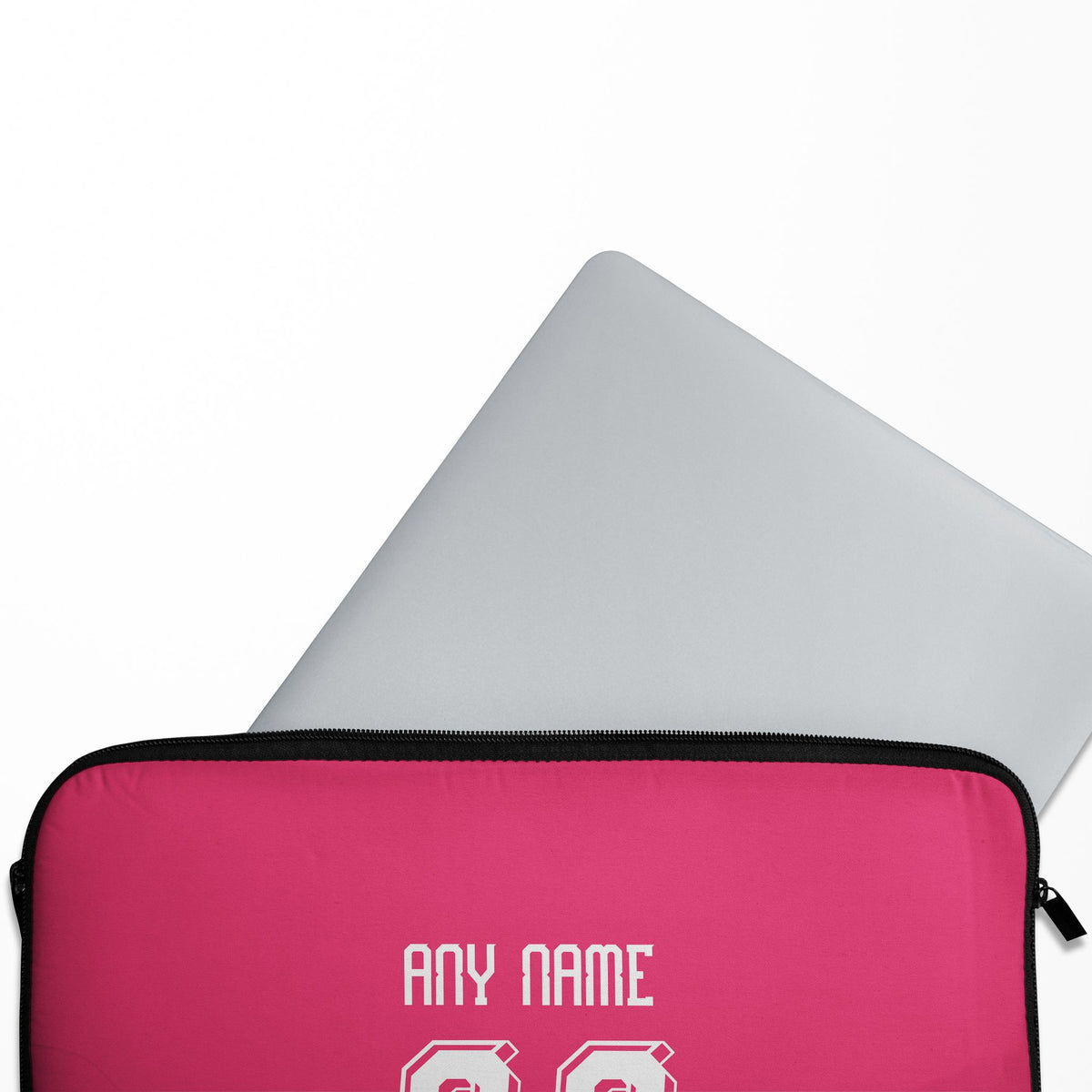 Laptop sleeve with the New Zealand 2026 Goalkeeper football shirt design by RIPA Football