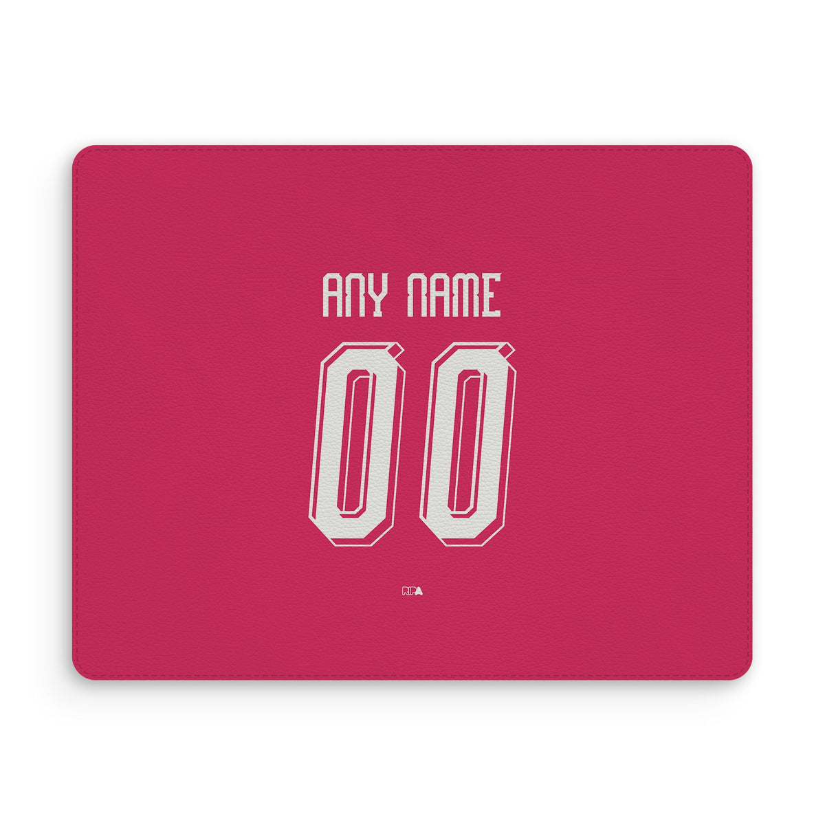 Mouse pad with the New Zealand 2026 Goalkeeper football shirt design by RIPA Football