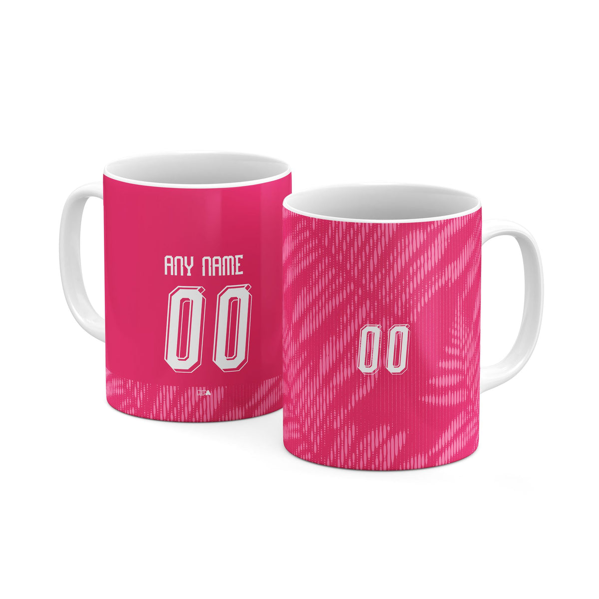 Mug with the New Zealand 2026 Goalkeeper football shirt design by RIPA Football