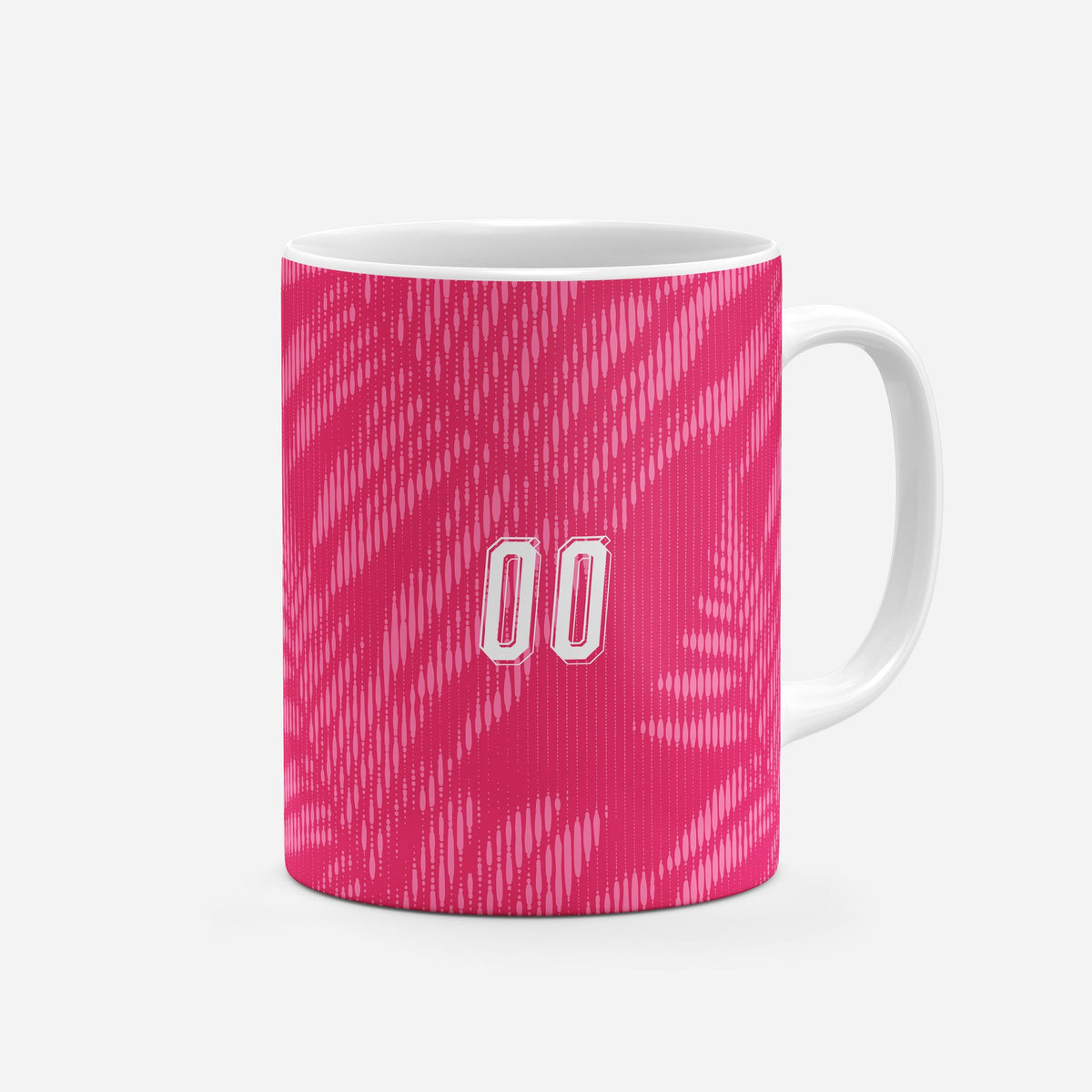 Mug with the New Zealand 2026 Goalkeeper football shirt design by RIPA Football