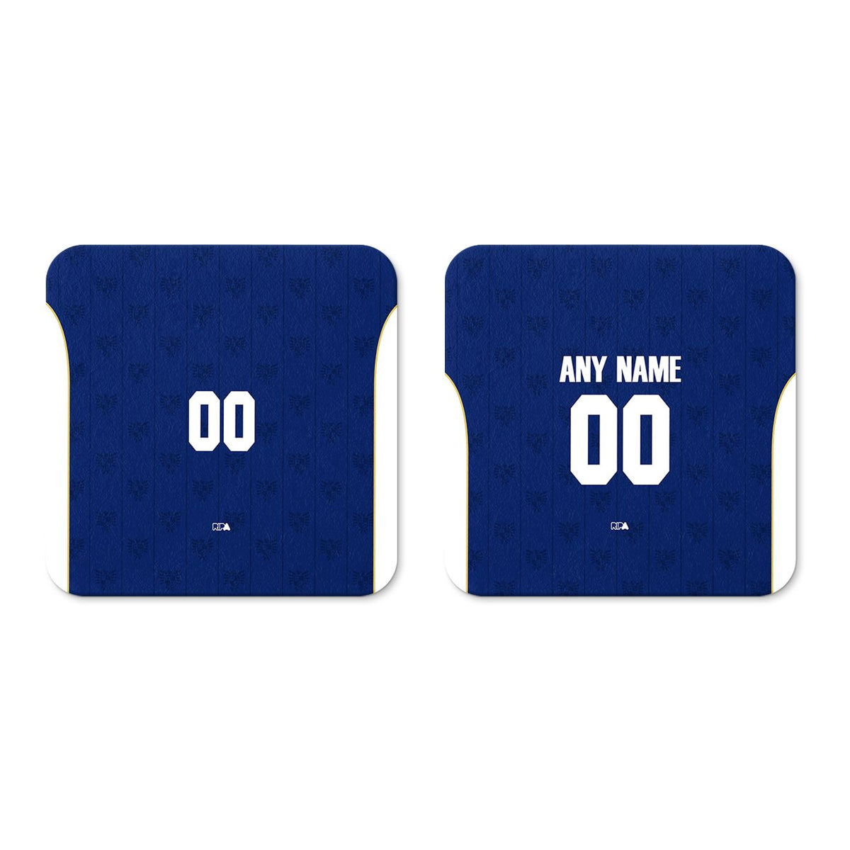 Coaster with the Panama 2026 Away football shirt design by RIPA Football