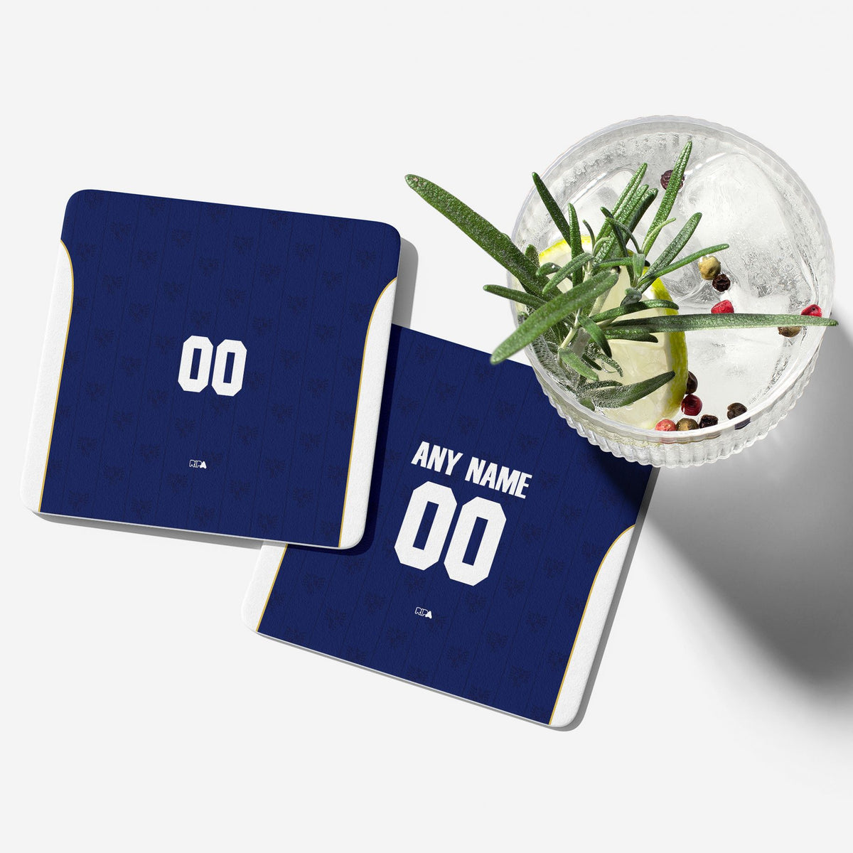 Coaster with the Panama 2026 Away football shirt design by RIPA Football
