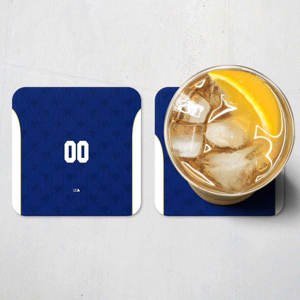Coaster with the Panama 2026 Away football shirt design by RIPA Football