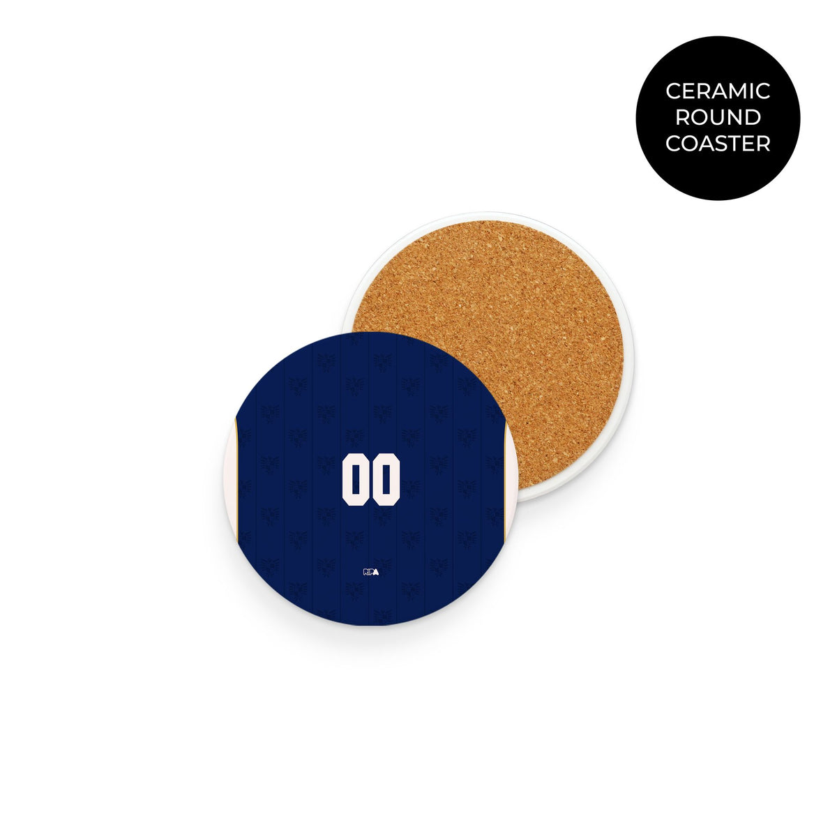 Coaster with the Panama 2026 Away football shirt design by RIPA Football