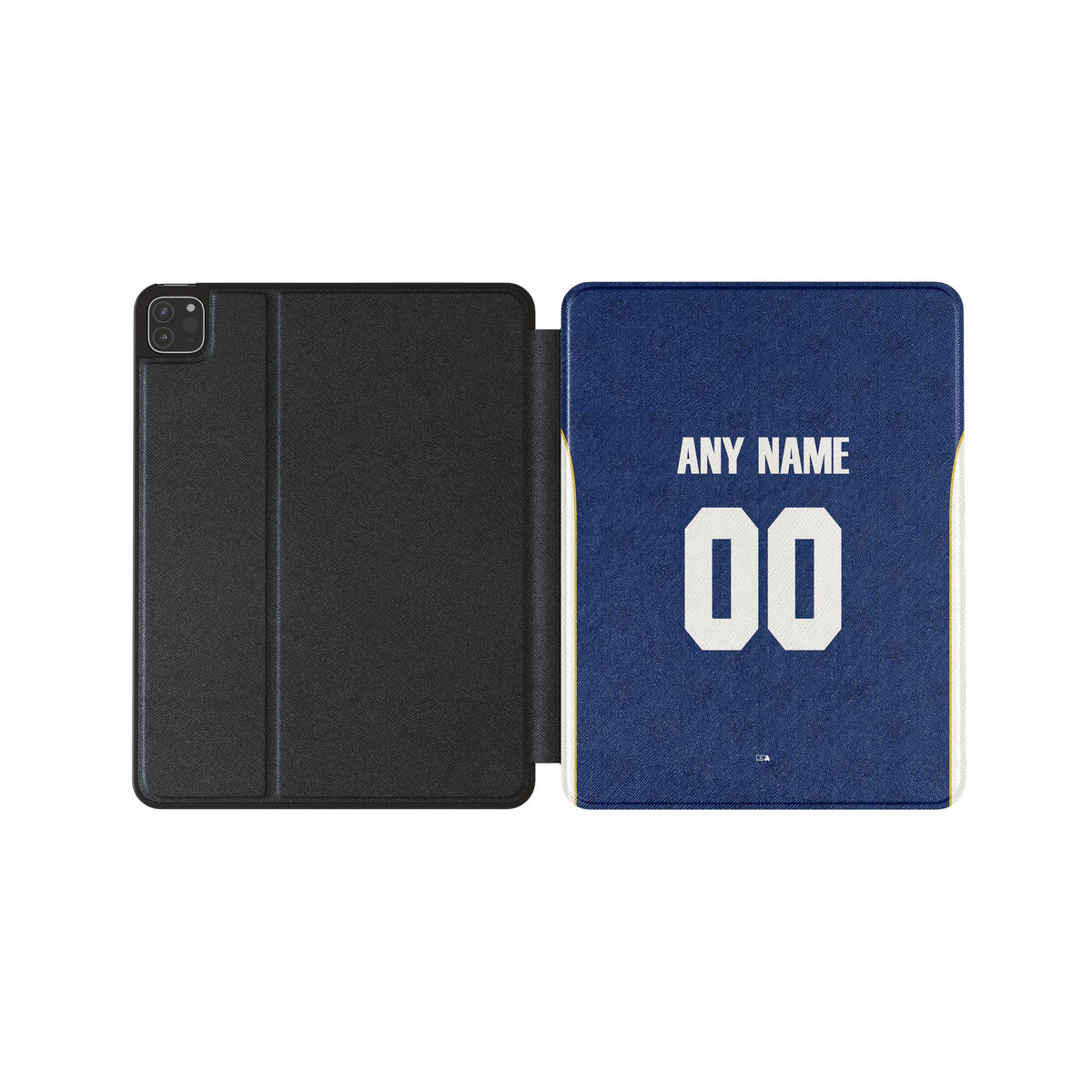 iPad case with the Panama 2026 Away football shirt design by RIPA Football
