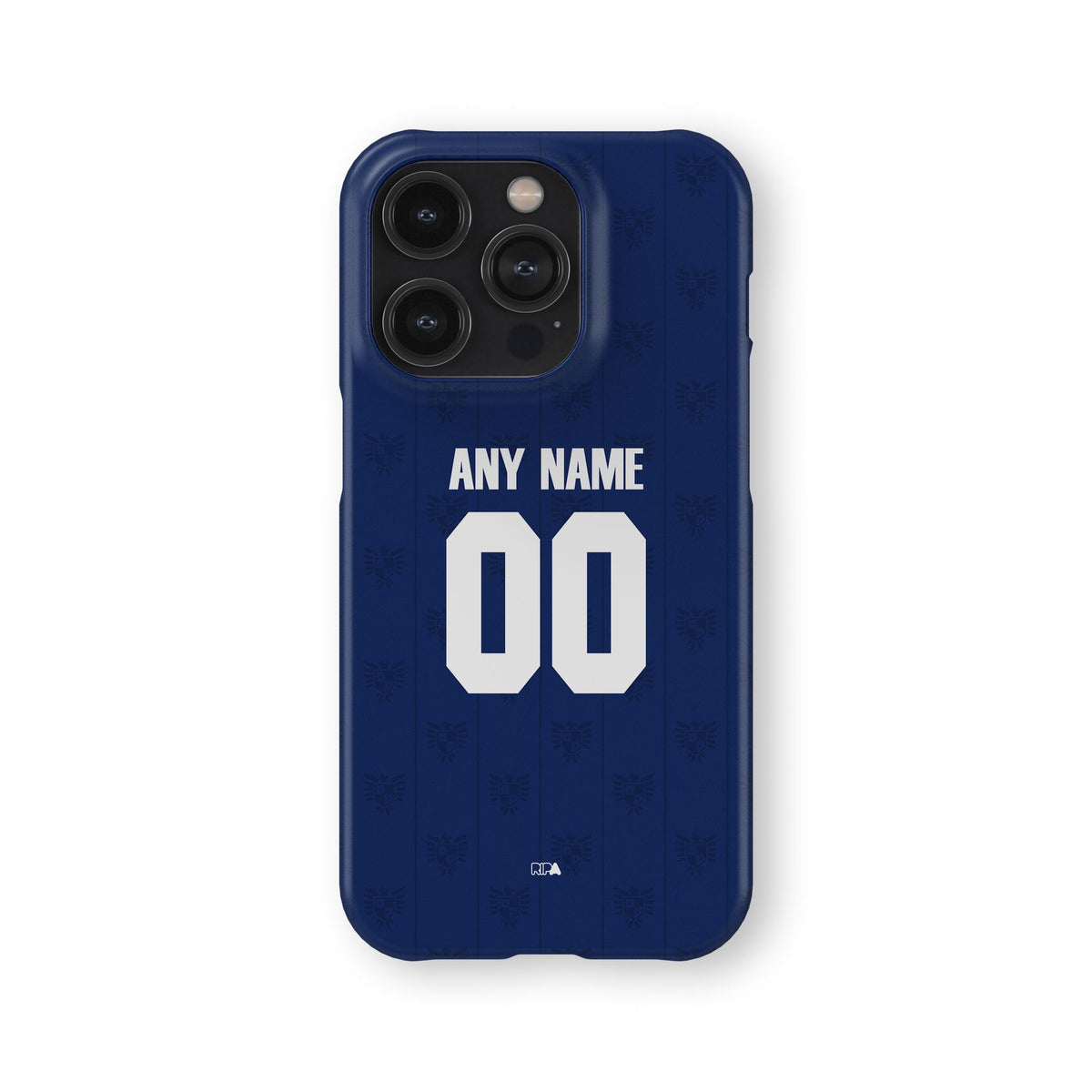 Phone case with the Panama 2026 Away football shirt design by RIPA Football