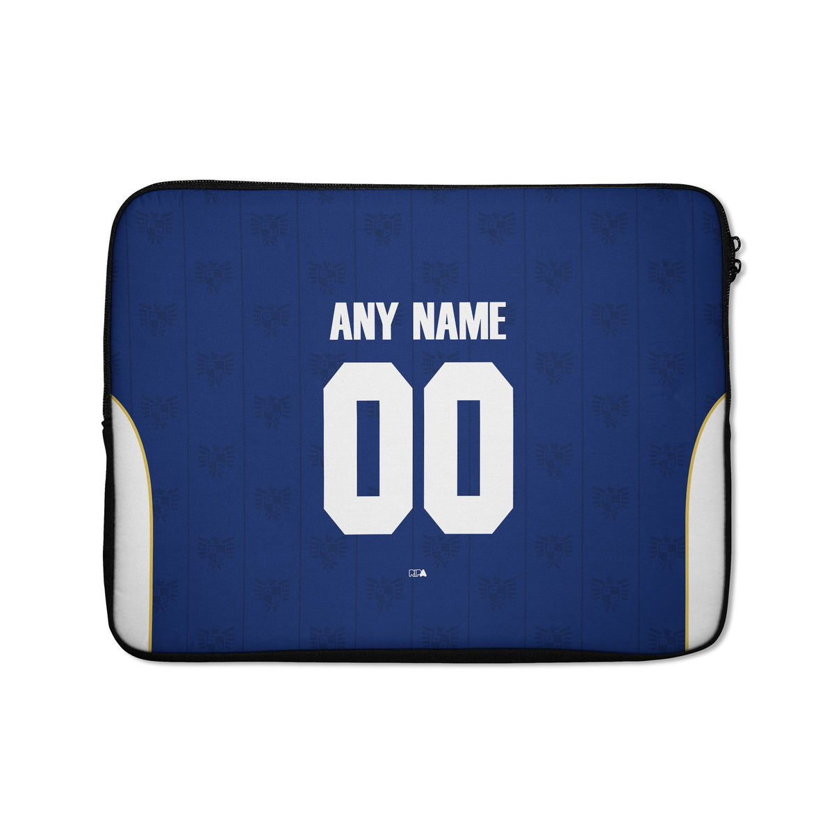 Laptop sleeve with the Panama 2026 Away football shirt design by RIPA Football