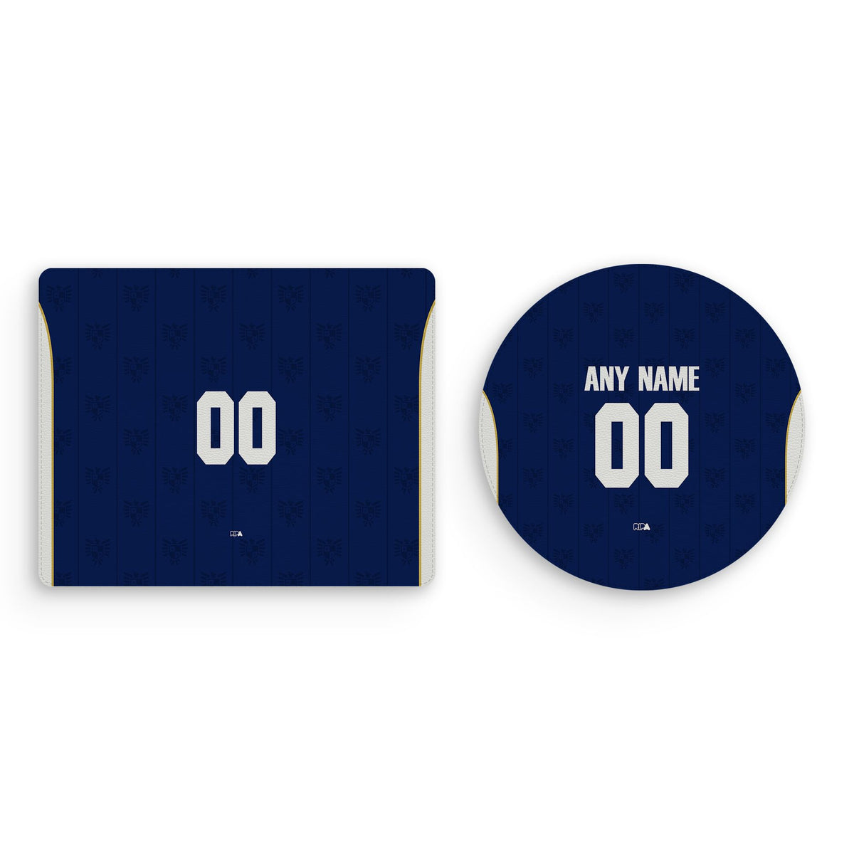 Mouse pad with the Panama 2026 Away football shirt design by RIPA Football