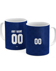Mug with the Panama 2026 Away football shirt design by RIPA Football