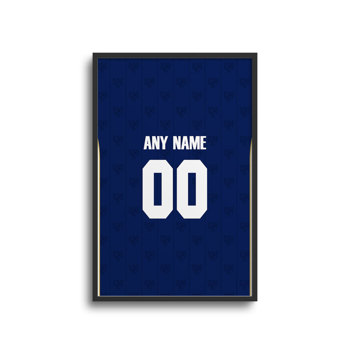Print with the Panama 2026 Away football shirt design by RIPA Football