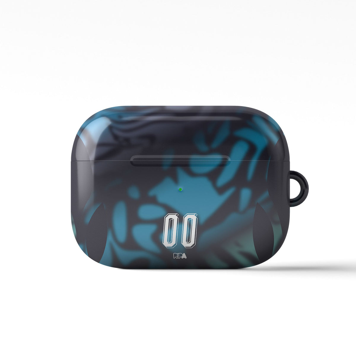 AirPods case with the Paraguay 2026 Away football shirt design by RIPA Football
