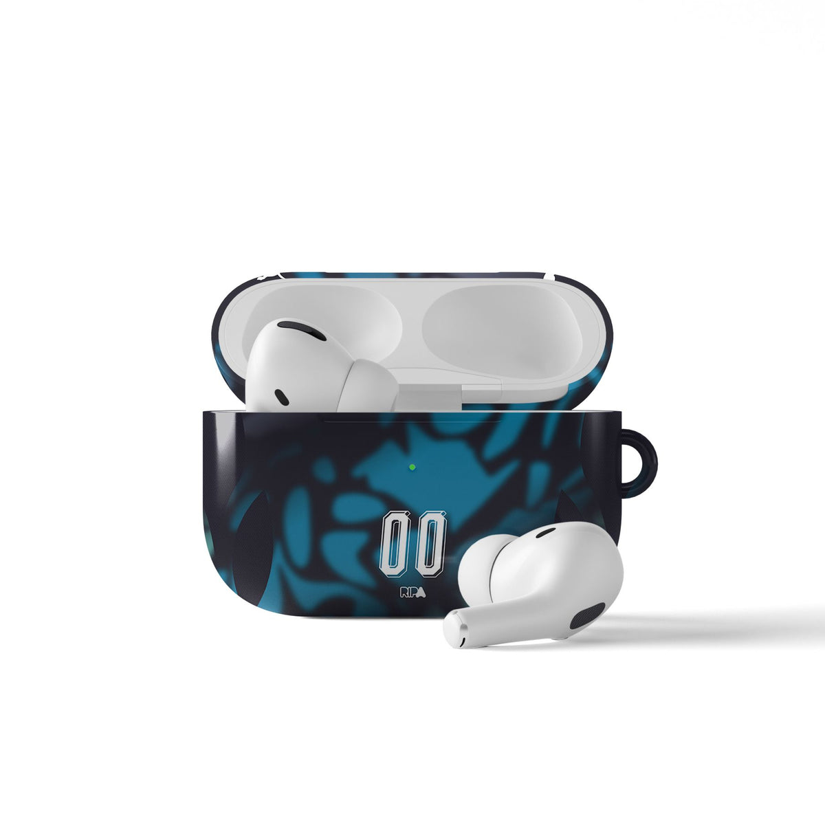 AirPods case with the Paraguay 2026 Away football shirt design by RIPA Football