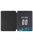 iPad case with the Paraguay 2026 Away football shirt design by RIPA Football