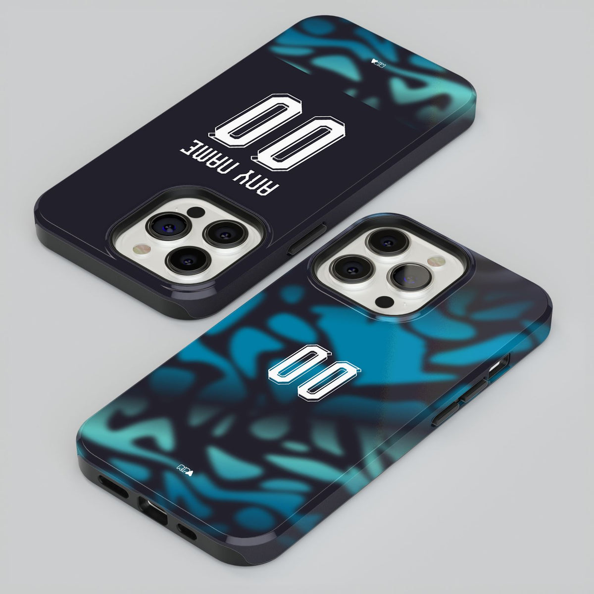 Phone case with the Paraguay 2026 Away football shirt design by RIPA Football