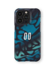 Phone case with the Paraguay 2026 Away football shirt design by RIPA Football