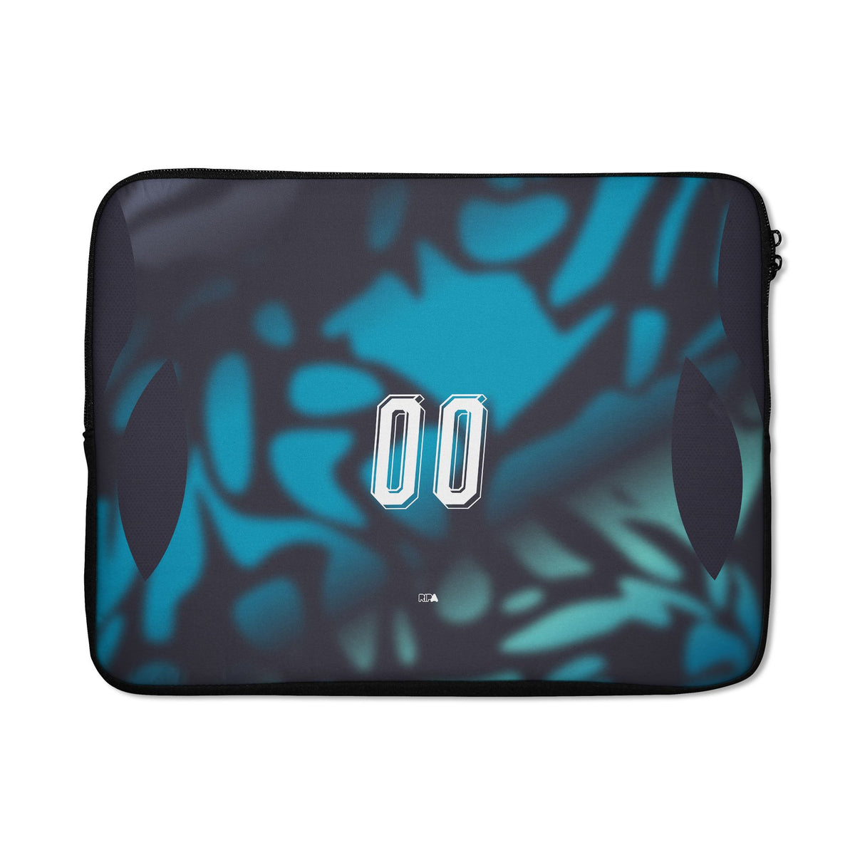 Laptop sleeve with the Paraguay 2026 Away football shirt design by RIPA Football