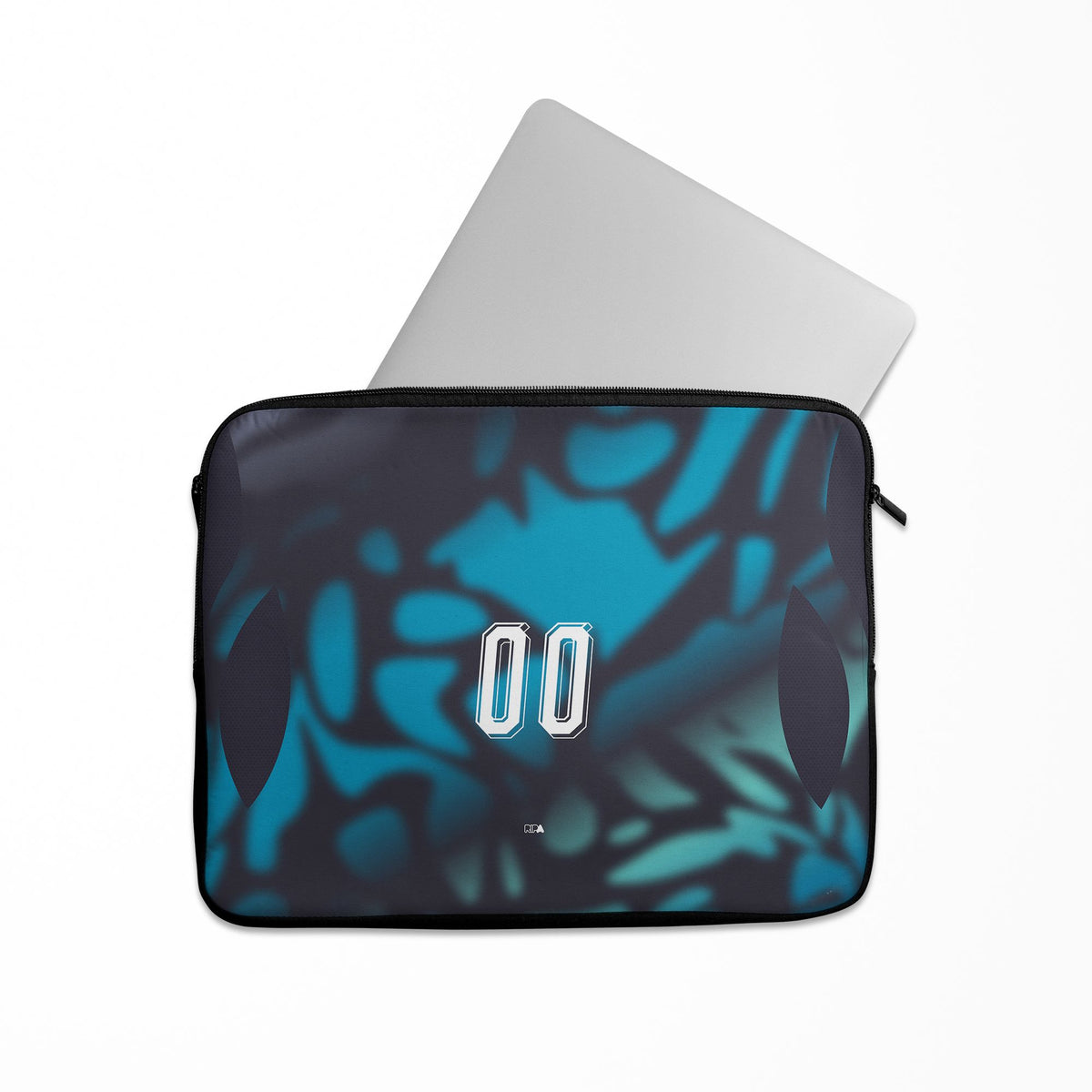 Laptop sleeve with the Paraguay 2026 Away football shirt design by RIPA Football