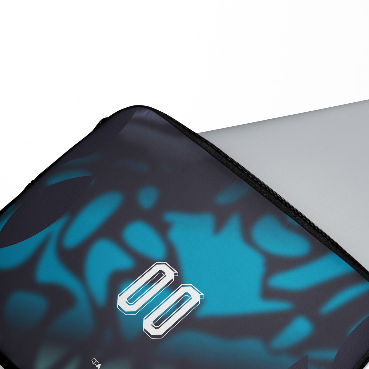 Laptop sleeve with the Paraguay 2026 Away football shirt design by RIPA Football